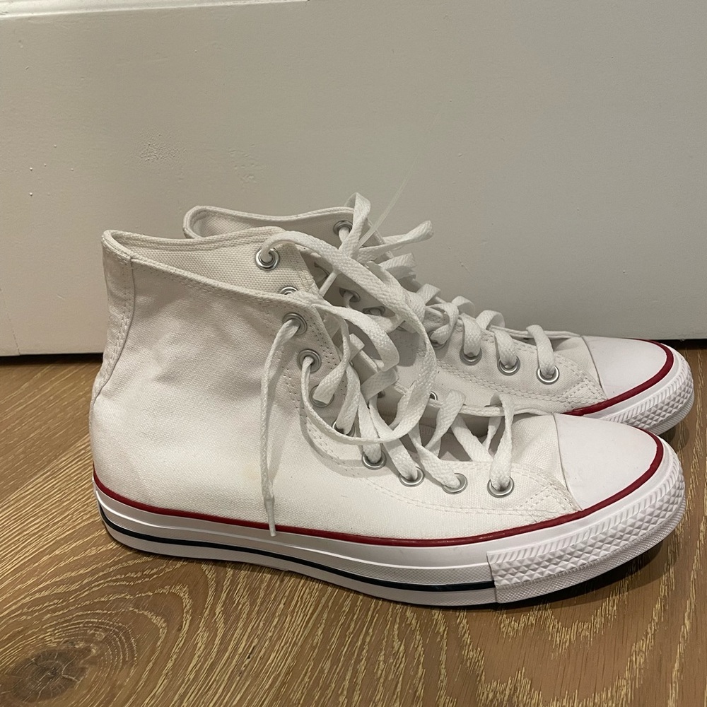 Chuck Taylor Hi-Top White Converse All-Star Sneakers Unisex